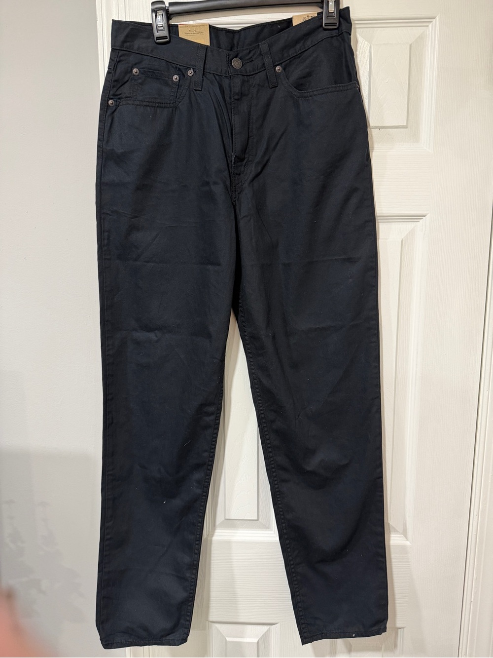 Levi's Black High-Waist Mom Jeans